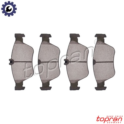 Brake pad set disc - pad,