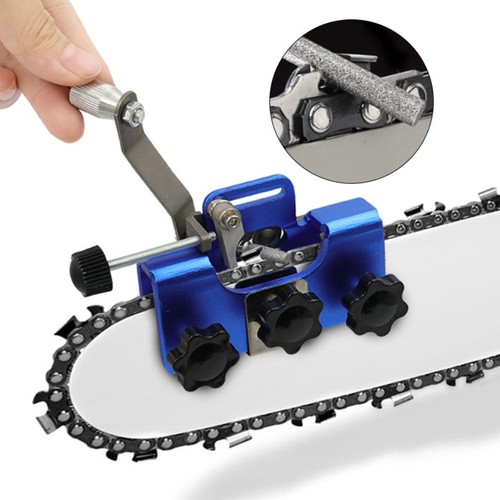 Chain sharpening - chain, grinder