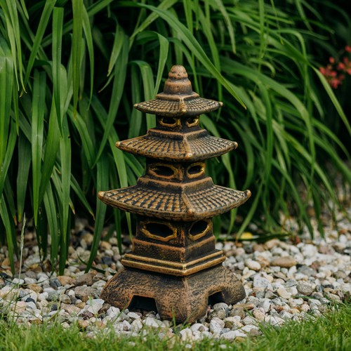 Pagoda japanese stone lantern - japanese,