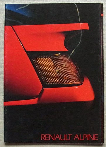 Renault alpine v6 - renault, &