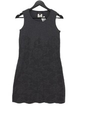 luisa Spagnoli Tank Midi Dress S in Grey