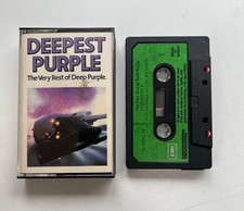 Deep Purple Vintage  Audio Music Cassette Deepest Purple Tape 1980 Ireland