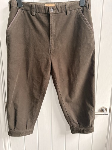 Schoffel brown moleskin breeks - moleskin,