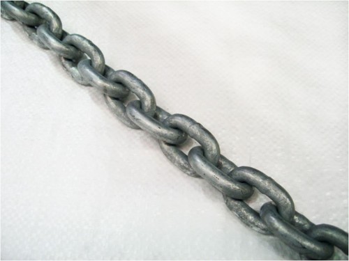 Galvanised short link anchor - link,