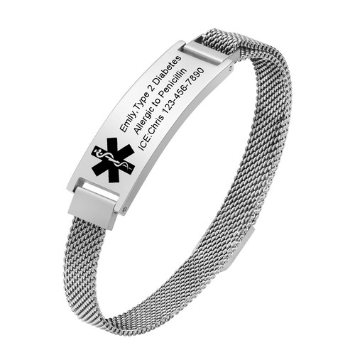 Personalized medical alert - personalized, id
