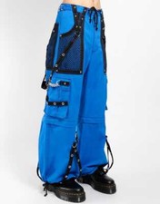 Gothic Blue Cotton Tripp Pant