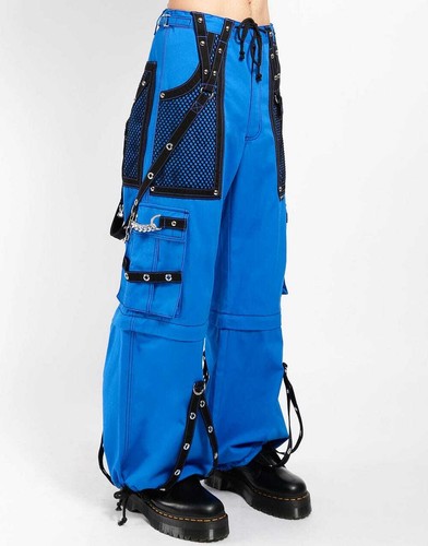 Gothic blue cotton - cotton, tripp