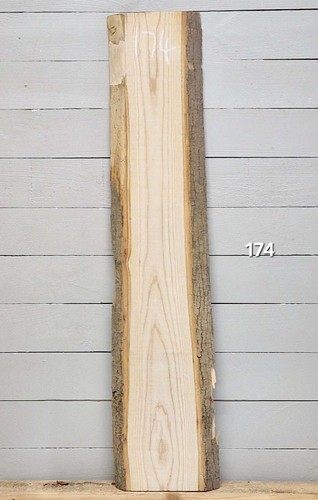 Kiln dried live edge - live, ash
