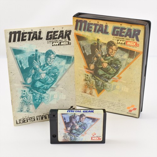 Msx2 metal gear konami - gear, japan