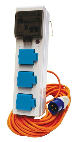 Triple mobile mains unit - mobile,