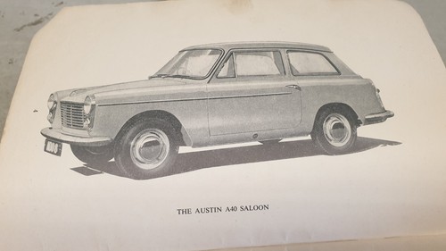 1958 austin a40 - a40, farina