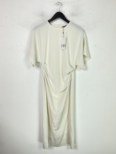 Zara cream midi - zara,