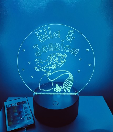 Little mermaid themed led - mermaid,