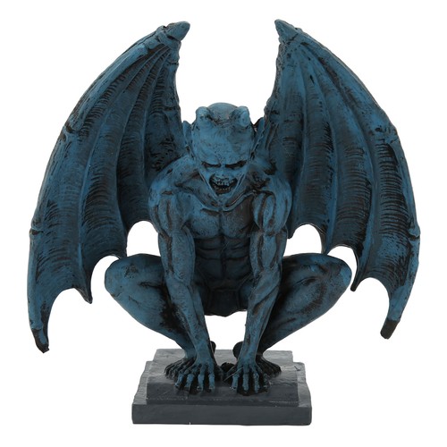 Gargoyle statue lifelike - gargoyle, resin