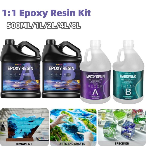 Epoxy resin crystal - 1:1,