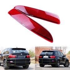 2x Rear Bumper Reflector Tail