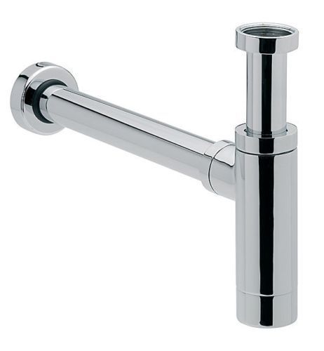 Chrome bottle trap - chrome, basin