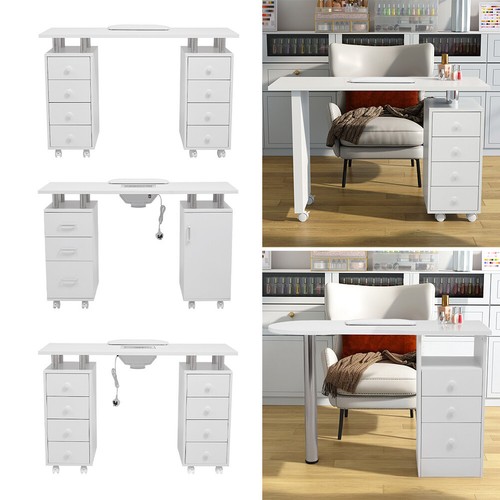 Wood technician drawer table - wood,