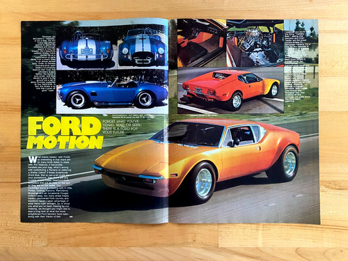 1977 print article pics ford - print,