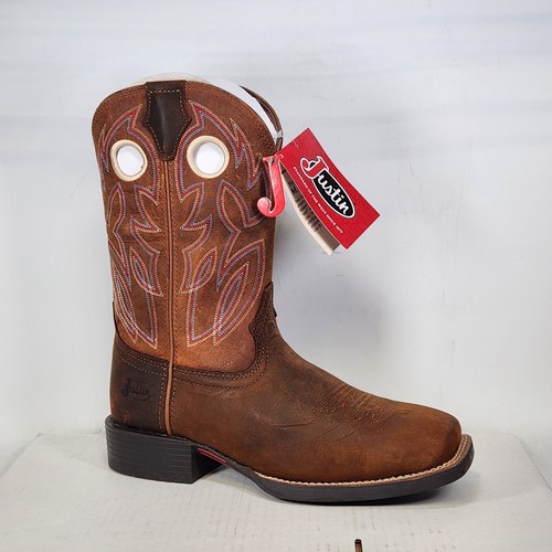 Justin western boots - mens, size