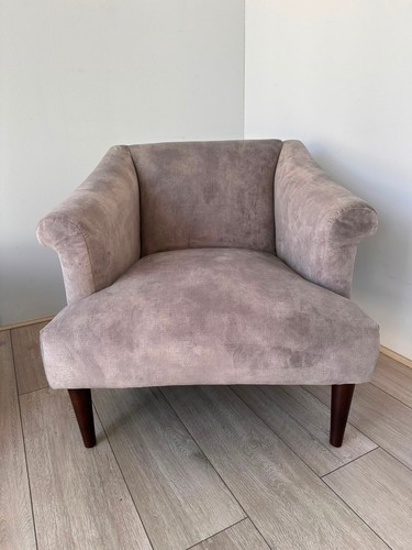 Dfs velvet armchair accent - dfs,