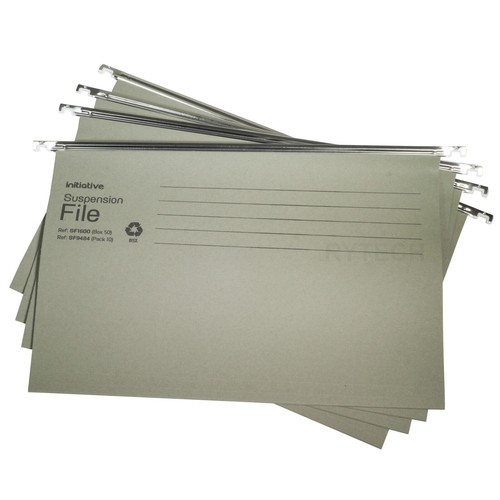 Green foolscap hanging - green,