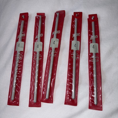 Vintage aero crochet hooks - vintage,