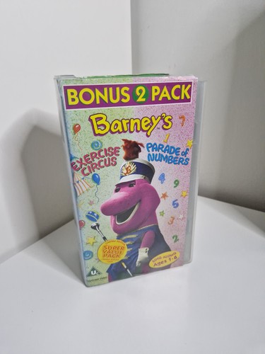 Barney bonus pack vhs - barney's, 2