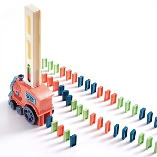Domino train set dominoes - -,