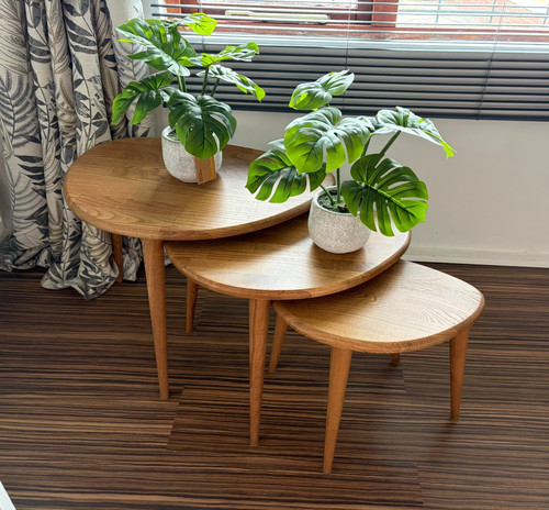 Nesting table set - table, pebble