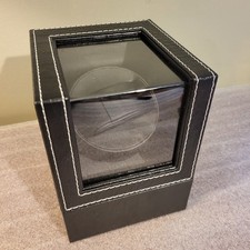 TOPWAY Single Watch Winder for Automatic Watches - No Power Supply Included