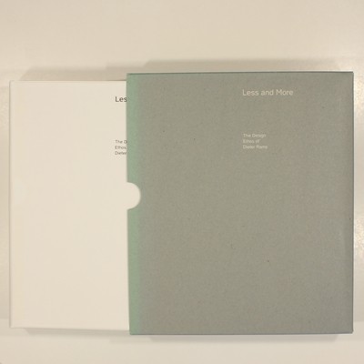 Less and more - less, design