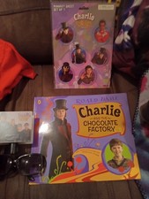 Charlie Chocolate Factory Johnny Depp Shirt Magnets Willy Wonka Sunglasses Light
