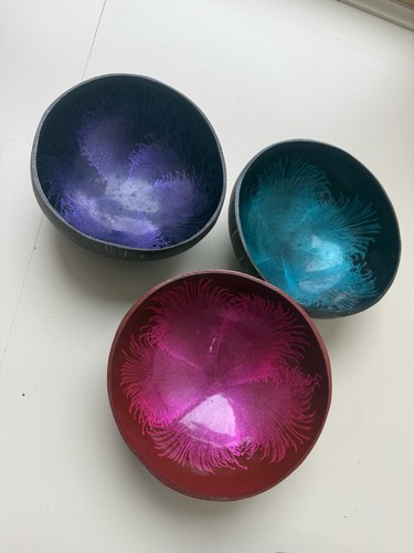 Set coconut shell - set,