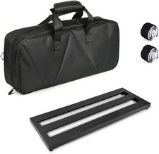 Guitar Effect Pedal Board Medium Size Aluminum Alloy Pedalboard 19.7×7.5 I