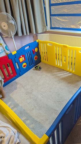 Baby playpen plastic - baby, x8