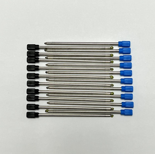 Black blue ink pen - pen, refills