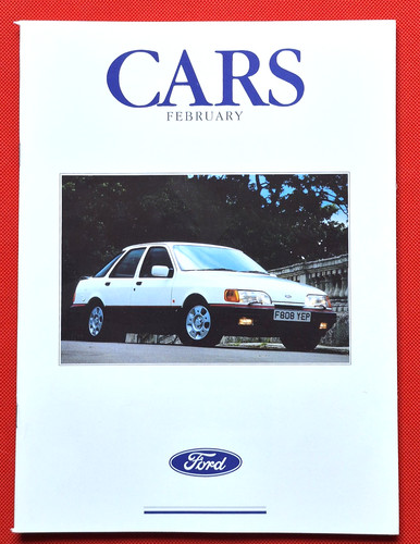 1989 ford cars brochure fiesta - 1989,