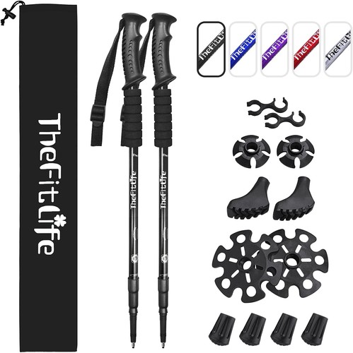 Telescopic trekking poles - telescopic,