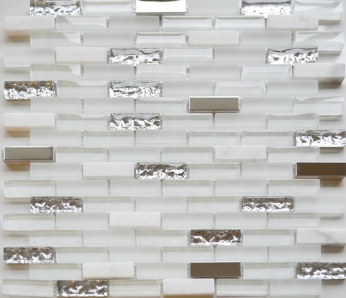 Ice white glass metal 5 - ice,