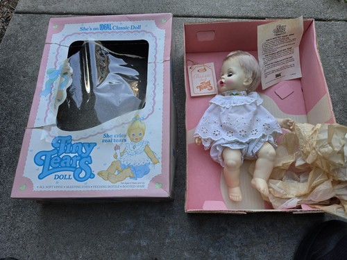 Ideal tiny tears doll 1984 - ideal,