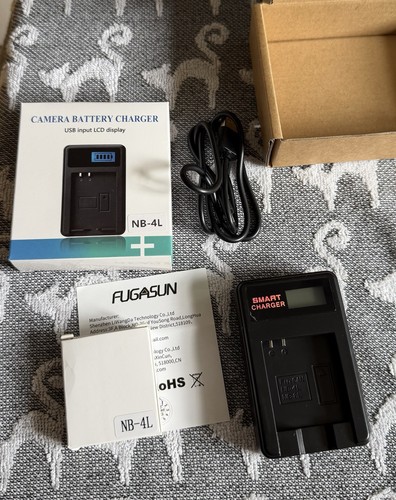 Battery lcd usb - nb-4l,
