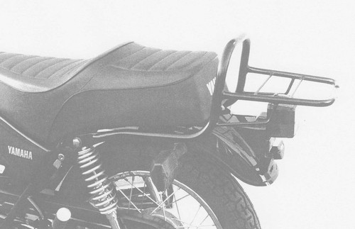 Tubular luggage rack top case