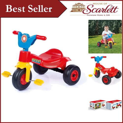 Vibrant wheeled red blue - 3-wheeled, &