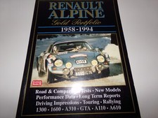 Renault Alpine Gold Portfolio 1300 / 1600 / A310 / GTA / A110 / A610 1958 - 1994
