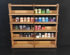 Paint stand 120 pots rack