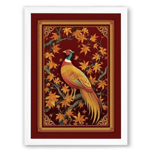 Golden pheasant bloom - golden,