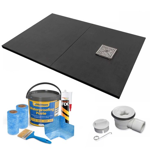 Wet room shower tray former - wet,