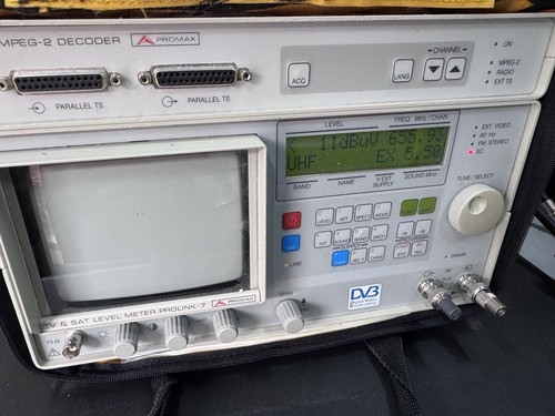 Promax prolink sat level - prolink, 7