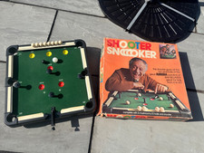 Vintage 1970s AURORA Shooter Snooker Sid James Bar Billiards Table Top Game